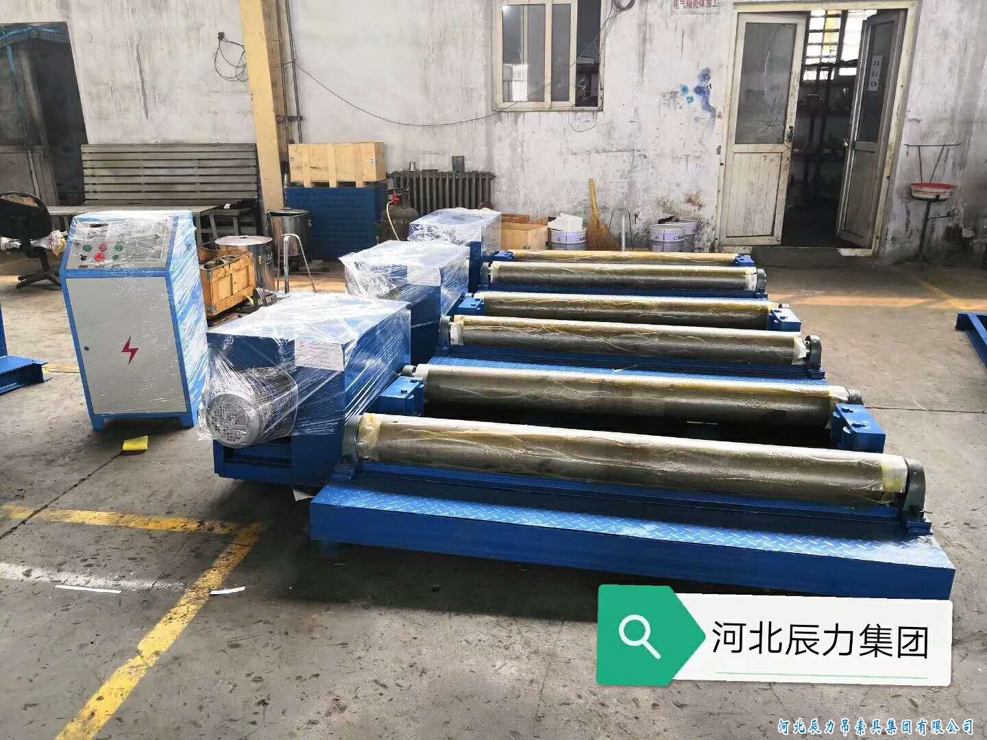 鋼絲繩纏放繩機(jī)器，鋼絲繩索具壓制機(jī)器，集體裝柜發(fā)貨